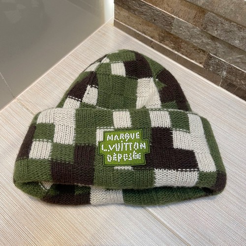 Louis vuitton beanie damoflage - louis,
