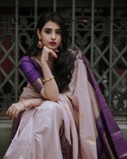 Sari indiani velluto lichi - sari,