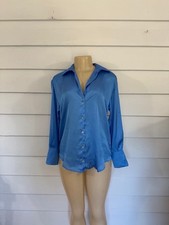 NWD ZARA WOMAN SOFT BLUE SATIN