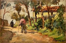 Quadro olio , Basso Ragni