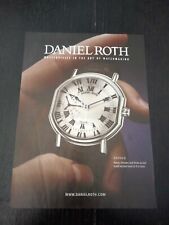 DANIEL ROTH GENEVE ATHYS II WATCH OROLOGIO VINTAGE AD PUBBLICITA