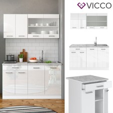Cucina componibile R-Line Cucina su misura senza elettrodomestici Bianco Vicco