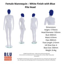 Manichino Donna - Finitura