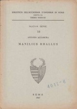 Manilius Rhallus. . Antonio
