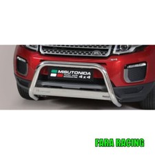 Misutonida EC/MED/422/IX Bull-Bar omol.INOX diam.63 LAND Range Rover Evoque 16>