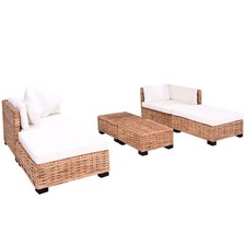 Set Divani Rattan Naturale 27