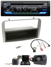 JVC Bluetooth volante USB DAB CD autoradio per Alfa GT 147 07-10 argento ripiano