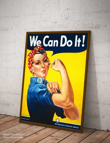 Poster rosie the riveter - the,