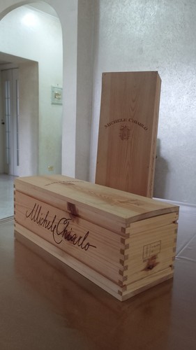 Coppia cassette vini - cassette, michele