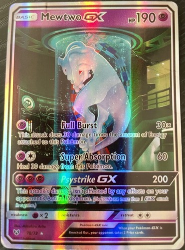 Tcg pokémon mewtwo 73 - pokémon, 78/73