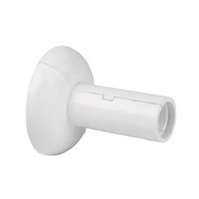 Coprimuro in ABS colore bianco per radiatori Ø10 - Ø18 Arteclima 318BB