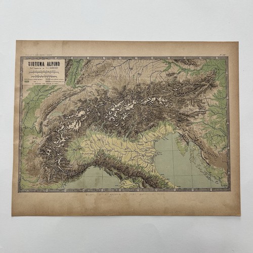 Sistema alpino carta - alpino,