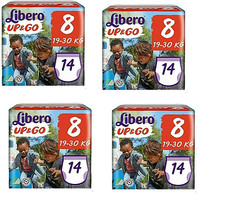 4 BUSTE  DI LIBERO  UP&GO