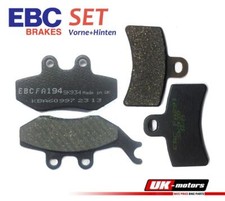 Pastiglie Freno EBC Set Anteriore + Posteriore Gas - Pampera