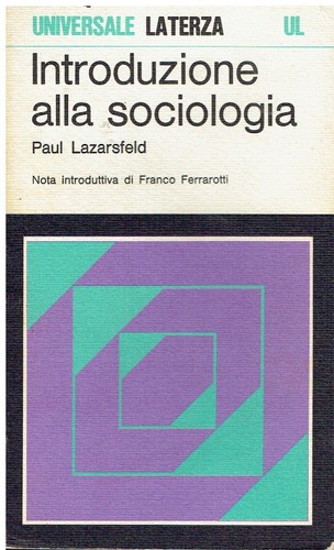 Introduzione alla sociologia