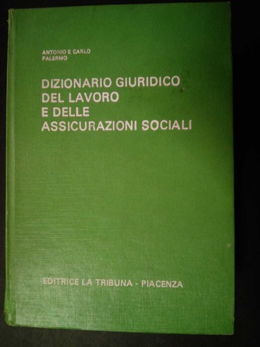 Dizionario giuridico - aa.vv.,