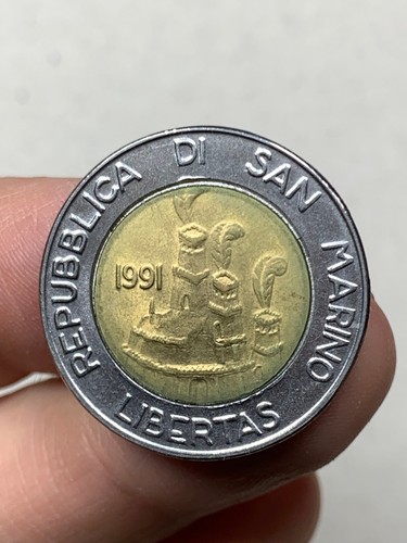 155 san marino 500 - san, lire