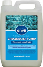 Grease Eater Turbo Degrassatore Biologico a Enzimi per Scarichi, Sifoni E Tubatu