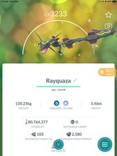 Pokémon shiny rayquaza - pokémon,
