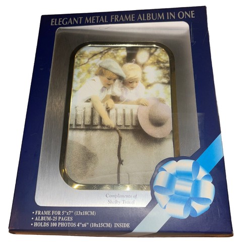 Elegant metal 5x7 frame - metal,