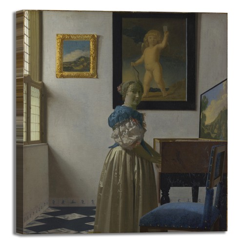 Vermeer donna alla - , spinetta