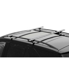 BARRE PORTATUTTO ALLUMINIO NORDRIVE NISSAN QASHQAI 2007-2013 CON RAILING