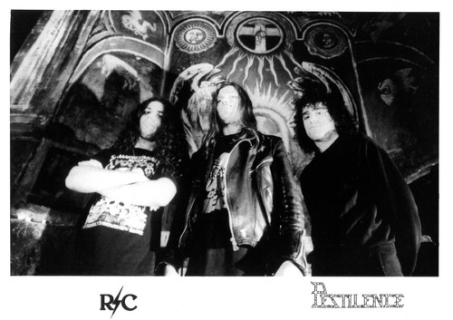 Pestilence rare promo photo - pestilence,