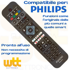 Telecomando universale per tv Philips compatibile televisione televisore lcd led