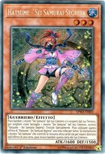 YU-GI-OH! HATSUME - SEI SAMURAI SEGRETA SPWA-IT003 RARA SEGRETA