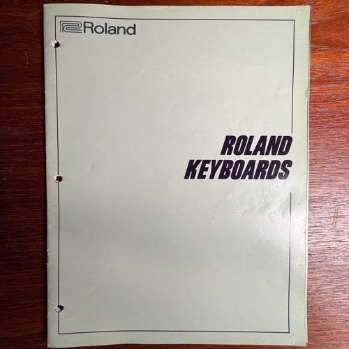 Vintage 1980 roland keyboard - 1980's,