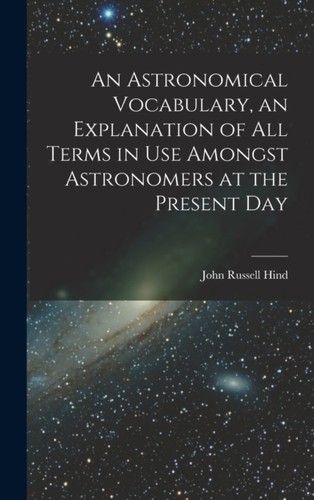 Hind an astronomical - -,