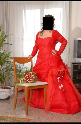 Abito sposa rosso - da,