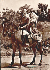 de152 cartolina costumi sardi