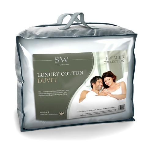 Luxury fine cotton double bed - fine,
