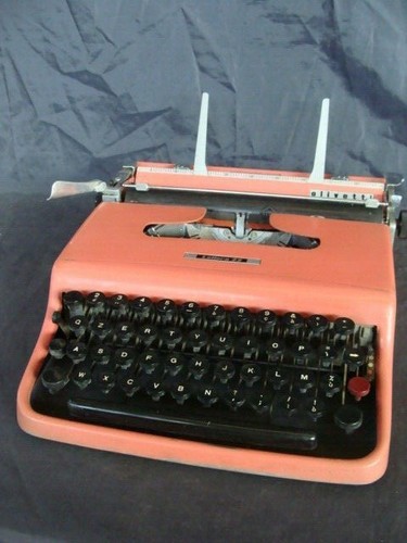 Rara olivetti lettera rosa - lettera, 22