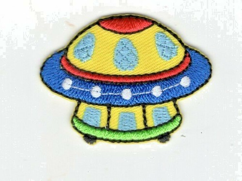 Ufo iron patch - ufo, on