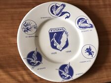 Piatto ceramica 60 anni 8 stormo aeronautica diametro 33 cm