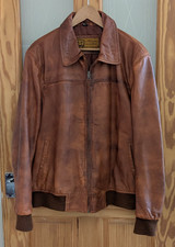 Giacca bomber pelle - giacca, vintage