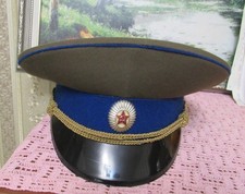 UNIFORME MILITARE SOVIETICA BERRETTO QUOTIDIANO di ufficiale KGB taglia 58