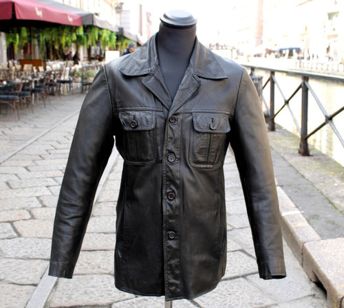 Giacca pelle vintage anni - , 70