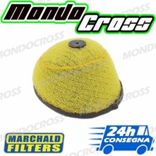 Filtro aria spugna MARCHALD FILTERS SUZUKI RM 125 2003 (03)!