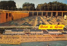 AL10-48A) SALUTI DA GRADO SABBIATURE VIAGGIATA GORIZIA