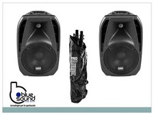 COPPIA CASSE ATTIVE 120W RMS