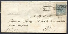 Z3583 ASI LOMBARDO VENETO 1854