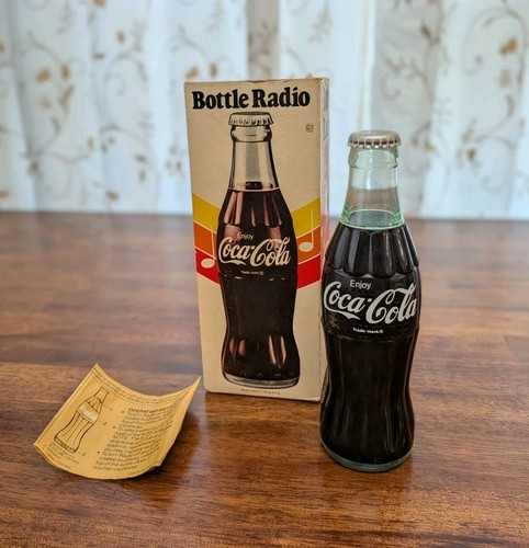 Bottiglia coca cola radio - bottiglia,