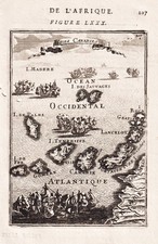 Mappa Delle Isole Canarie