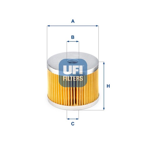 Filtro carburante ufi - filtro,