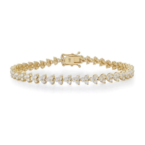 Bracciale tennis con diamanti - bracciale,