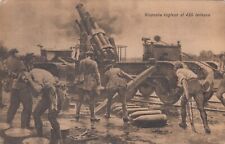 CARTOLINA *14 PRIMA GUERRA MONDIALE RISPOSTA INGLESE AL 420 TEDESCO VIAGG. 1917