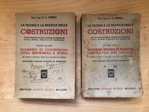 Vecchi libri hoepli - hoepli,